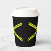 Misdaad Scène Moord Mysterie Verjaardag Papieren Bekers (Links)