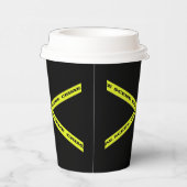 Misdaad Scène Moord Mysterie Verjaardag Papieren Bekers (Rechts)