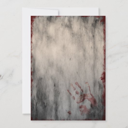 Misdaad Scene Onderzoek 21e Verjaardagsfeestje Kaart (Achterkant)