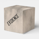 Misdaad Scene Onderzoek 50TH bIRTHDAY pARTY Bedankdoosjes (Achterkant)