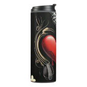 "Misdaad van het hart" Thermosbeker (Gedraaid links)