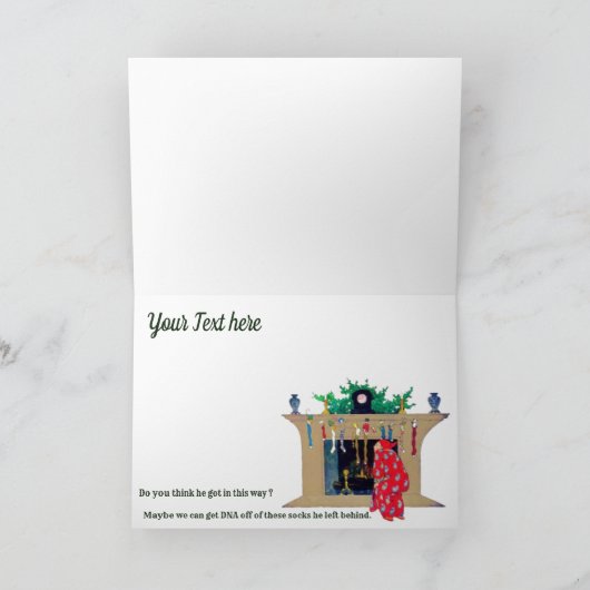 Misdaadbestrijders Feestdagen Kaart (Binnen)