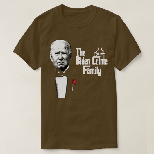 misdaadfamilie t-shirt (Design voorkant)