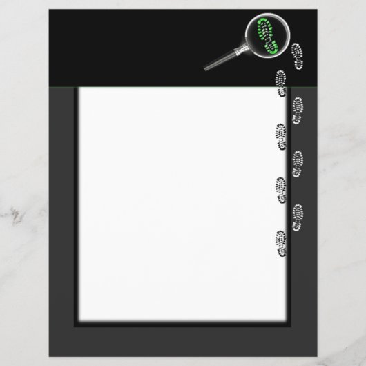 Misdaadonderzoek Flyer (Voorkant)