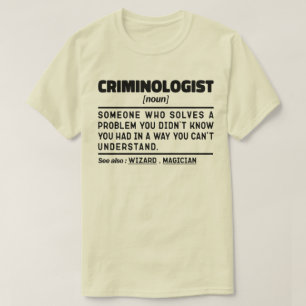 Misdaadonderzoekster Substantief Grappig Forensisc T-shirt