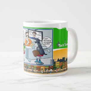 Misdaadpartners Letterlijke Woordspeling Humor Grote Koffiekop