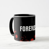 Misdaadplaats Forensische wetenschap Mok (Voorkant links)