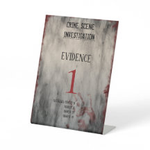 Misdaadplaats Onderzoek Verjaardag Tafelnummer