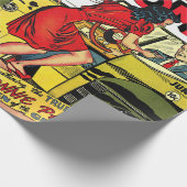 Misdaden door vrouwen Bonnie Parker  Comics Wrapp Cadeaupapier (Hoek)