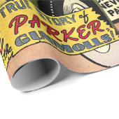 Misdaden door vrouwen Bonnie Parker  Comics Wrapp Cadeaupapier (Rol Hoek)