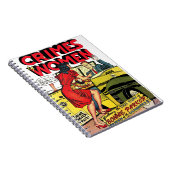 Misdaden door Women_Bonnie Parker  komieken Notitieboek (Rechterzijde)