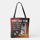 Misdaden oplossen met Reed en Billie Tote Bag (Achterkant)