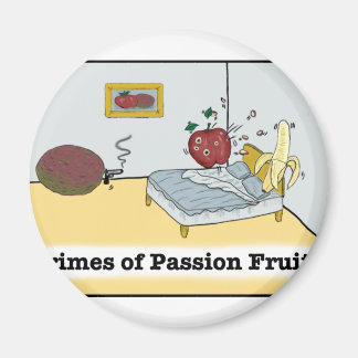 Misdaden van Passion Fruit Zazzle Magneet
