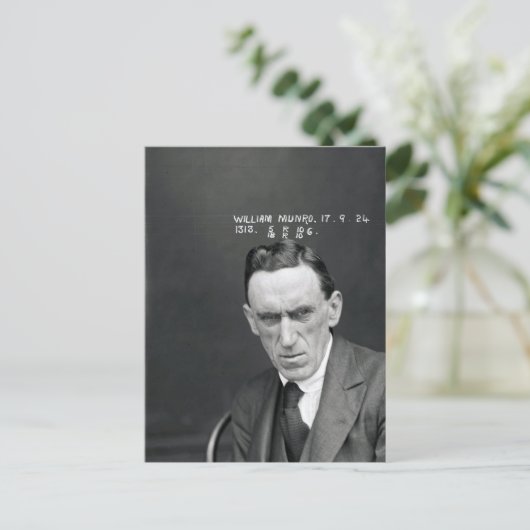  misdadige Mok Briefkaart (Staand voorkant)