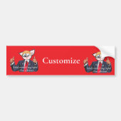 Misdadiger President Thunder_Cove Bumpersticker (Voorkant)
