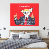 Misdadiger President Thunder_Cove Canvas Afdruk (Insitu (Slaapkamer))