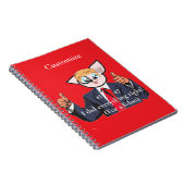 Misdadiger President Thunder_Cove Notitieboek (Rechterzijde)