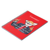 Misdadiger President Thunder_Cove Notitieboek (Linkerzijde)