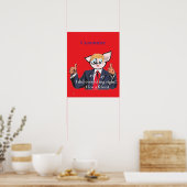 Misdadiger President Thunder_Cove Poster (Keuken)