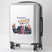 Misdadiger President Thunder_Cove Sticker (Koffer)