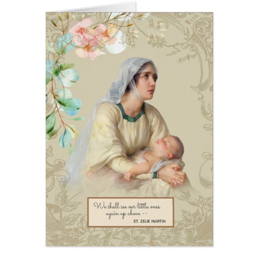 Misdrager baby  engel Religieuze (Voorkant)