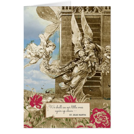 Misdrager baby  engel Religieuze (Voorkant)