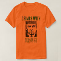 MISDRIJVEN MET ORANJE T-shirt