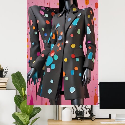 Misdrijven tegen nieuwe Mode Poster (Thuiskantoor)