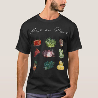 Mise En Place Culinaire Groente Keuken Kook L T-shirt