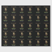 Mise-en-Toad Regisseurs Cut Cinema Toad Punt Kunst Cadeaupapier (Vlak)
