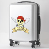 Mise Good to Go Head Chef to Apprentice Quote Sticker (Koffer)