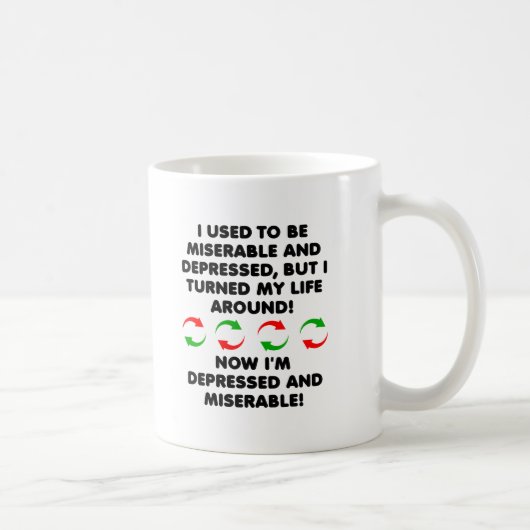 Miserable Draait Mug Koffiemok (Rechts)