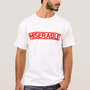 Miserbaar stempel t-shirt