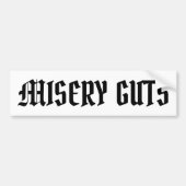 Misery Guts Bumpersticker (Voorkant)