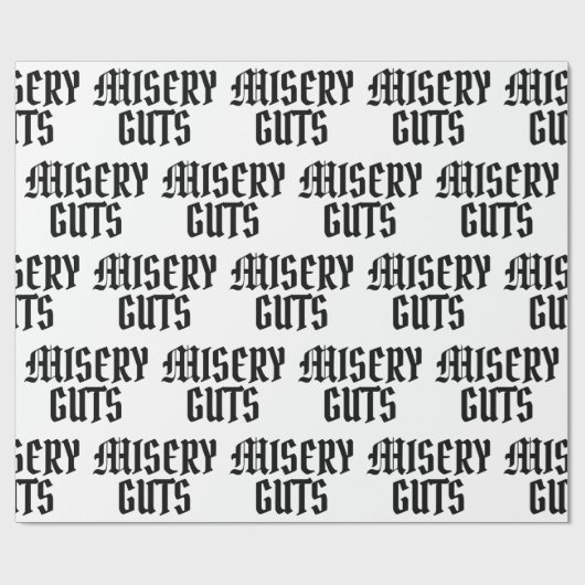 Misery Guts Cadeaupapier (Vlak)