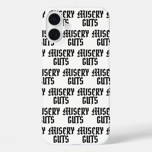Misery Guts Case-Mate iPhone Case (Achterkant)