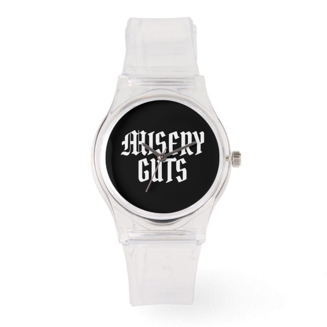 Misery Guts Horloge (Voorkant)