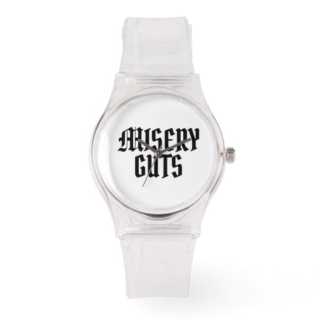Misery Guts Horloge (Voorkant)