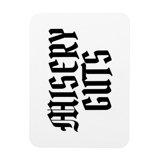 Misery Guts Magneet (Verticaal)