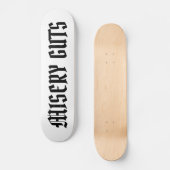 Misery Guts Persoonlijk Skateboard (Voorkant)
