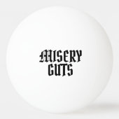 Misery Guts Pingpongbal (Achterkant)