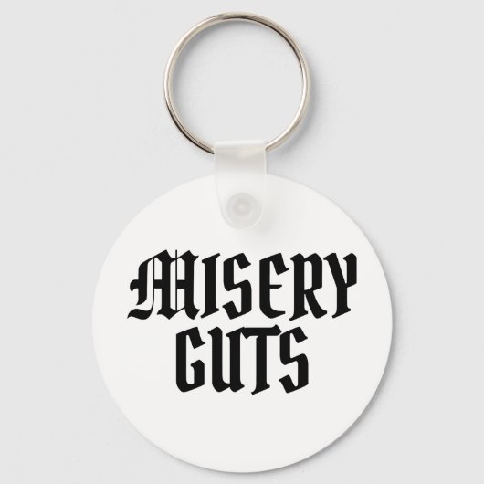 Misery Guts Sleutelhanger (Achterkant)