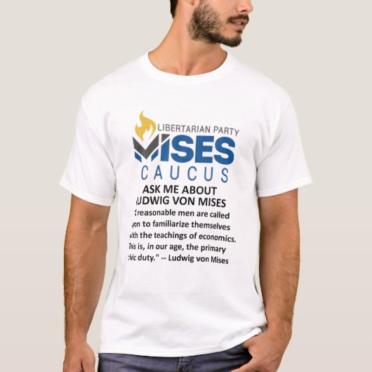 Mises blank t-shirt (Voorkant)
