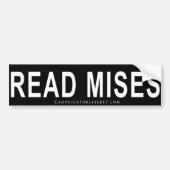 MISES BUMPERSTICKER (Voorkant)