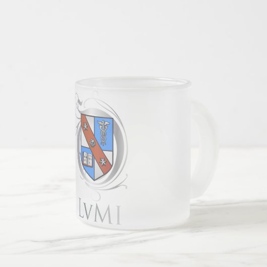 Mises Logo Matglas Koffiemok (Voorkant rechts)
