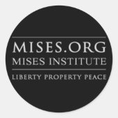 Mises.org Sticker (Voorkant)