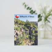 Misfah al abreyeen - Oman Briefkaart (Staand voorkant)