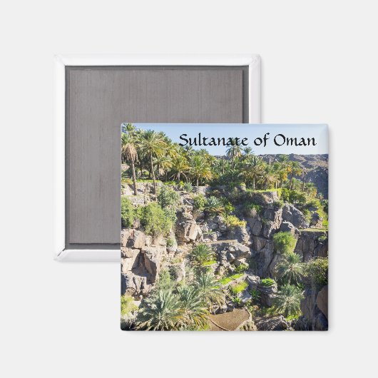 Misfah al abreyeen - Oman Magneet (Voorkant / Achterkant)