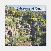 Misfah al abreyeen - Oman Magneet (Voorkant)