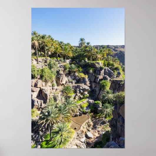 Misfah al abreyeen - Oman Poster (Voorkant)